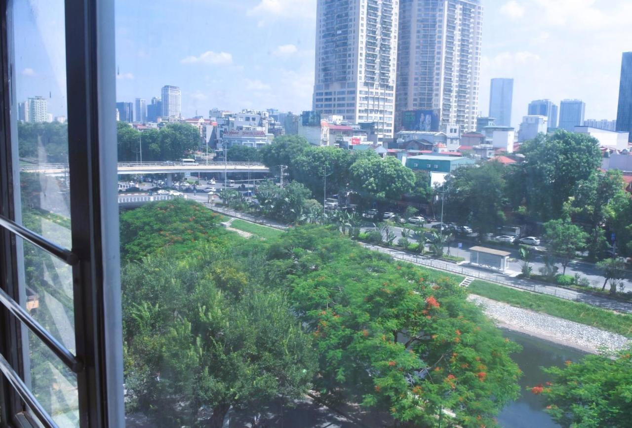 Sao Hotel Nguyen Ngoc Vu Ханой Экстерьер фото